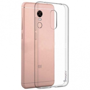 TPU чехол iPaky Clear Series (+стекло) для Xiaomi Redmi 5 Plus / Redmi Note 5 (SC) Бесцветный (прозрачный) (88202)