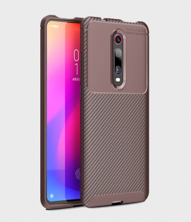 TPU чехол iPaky Kaisy Series для Xiaomi Redmi K20 / K20 Pro / Mi9T / Mi9T Pro Коричневый (108772)