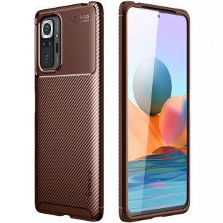 TPU чехол iPaky Kaisy Series для Xiaomi Redmi Note 10 Pro Коричневый (170009)