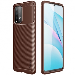 TPU чехол iPaky Kaisy Series для Xiaomi Redmi Note 9 4G / Redmi 9 Power / Redmi 9T Коричневый (167606)