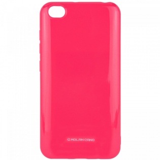 TPU чехол Molan Cano Glossy для Xiaomi Redmi 7A Малиновый (105331)