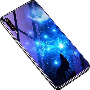TPU + Glass чохол Fantasy з глянцевими торцями для Xiaomi Mi A3 (CC9e) Місячна ніч (108232)
