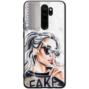 TPU+PC чехол Prisma Ladies для Xiaomi Redmi Note 8 Pro Fake (160785)
