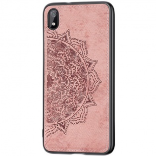 TPU+Textile чехол Mandala с 3D тиснением для Xiaomi Redmi 7A Розовый (104166)