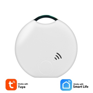 Трекер GPS брелок для відстеження собак та кішок Tracker E-V2201 (Білий)