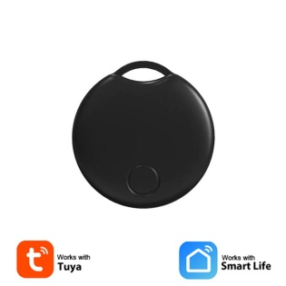 Трекер GPS брелок для відстеження собак та кішок Tracker E-V2201 (Чорний)