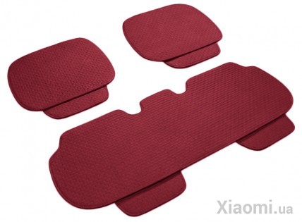Комплект накладок на сиденья автомобилей Xiaomi Bounds Red