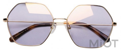 Сонцезахисні окуляри Xiaomi TS Fashion Sunglasses Six Lines Shape Romb Gold SM086-0340