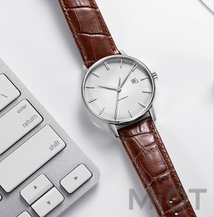 Годинник Xiaomi TwentySeventeen Light mechanism watch Silver/Brown W001M