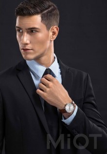 Годинник Xiaomi TwentySeventeen Light mechanism watch Silver/Brown W001M