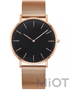 Годинник кварцовий Xiaomi TwentySeventeen Lightweight ultra-thin Watch Gold/Black W004Q