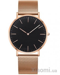 Часы кварцевые Xiaomi TwentySeventeen Lightweight ultra-thin Watch Gold/Black W004Q