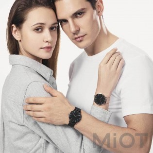 Годинник кварцовий Xiaomi TwentySeventeen Lightweight ultra-thin Watch Gold/Black W004Q