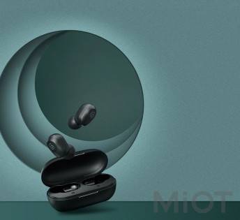 Бездротові навушники TWS XIAOMI Haylou GT2S Bluetooth Earbuds Black HAYLOU-GT2S