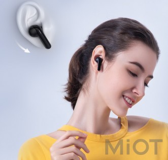 Бездротові навушники TWS Xiaomi Haylou GT3 TWS Bluetooth Earbuds Black (HAYLOU-GT3)