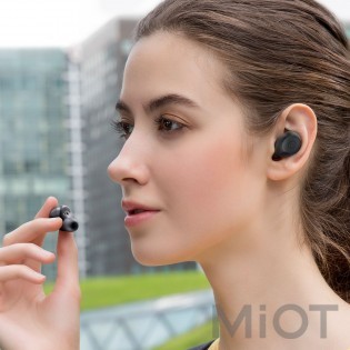 Бездротові навушники TWS XIAOMI Haylou T16 ANC Bluetooth Earbuds Black HAYLOU-T16
