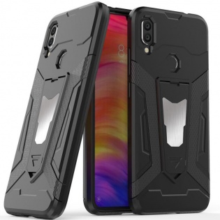 Ударостійкий захисний чохол-підставка Transformer Iron для Xiaomi Redmi Note 7 / Note 7 Pro / Note 7s Чорний / Soul Black (109708)