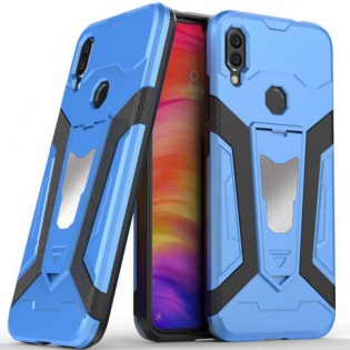 Ударопрочный защитный чехол-подставка Transformer Iron для Xiaomi Redmi Note 7 / Note 7 Pro /Note 7s Голубой / Blue (109705)
