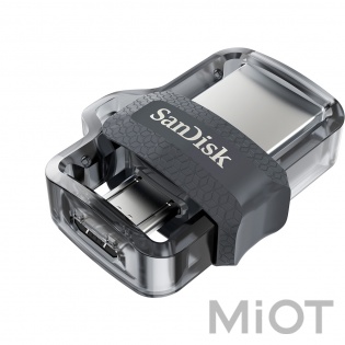 USB флеш накопичувач Xiaomi SanDisk 32GB Ultra Dual Drive m3.0 USB OTG (SDDD3-032G-G46)