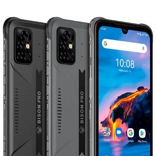 Смартфон Umidigi Bison Pro 4/128GB Dual Sim Storm Grey