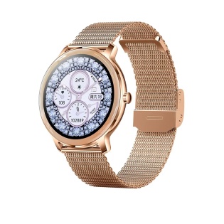Умные часы Lemfo R18 Pro Metal (Золотой)