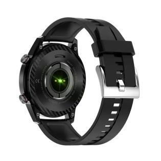 Умные часы Lemfo TK28 Silicone со встроенным микрофоном (Midnight Black)