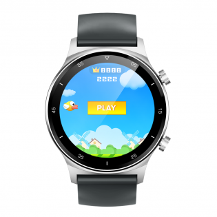 Умные часы Jiks Watch PRO с измерением давления (Серебристый)
