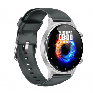 Умные часы Jiks Watch PRO с измерением давления (Серебристый)