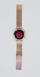 Умные часы Jiks Watch с пульсоксиметром (Розово-золотой)