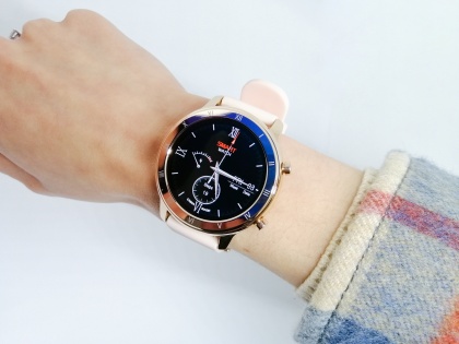 Умные часы Jiks Watch с пульсоксиметром (Золотой)