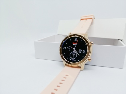 Умные часы Jiks Watch с пульсоксиметром (Золотой)