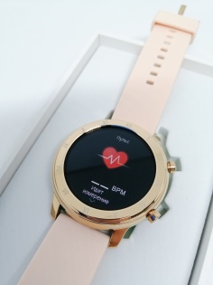 Умные часы Jiks Watch с пульсоксиметром (Золотой)