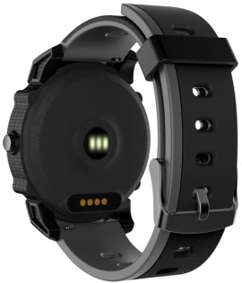 Умные часы King Wear FS08 с GPS модулем и влагозащитой IP68 (Черный)