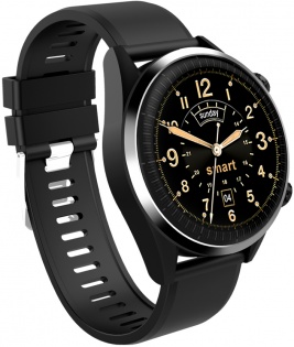 Умные часы King Wear KC05 на Android 7.0 с поддержкой GPS (Черный)
