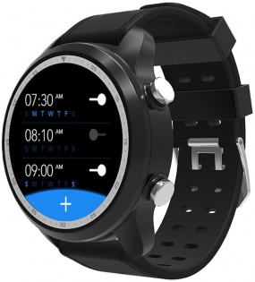 Умные часы King Wear KC06 с поддержкой 4G и встроенным GPS (Черный)