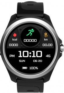 Умные часы King Wear KW05 со встроенным микрофоном и шагомером (Черный)