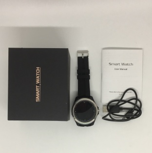 Умные часы King Wear KW05 со встроенным микрофоном и шагомером (Черный)