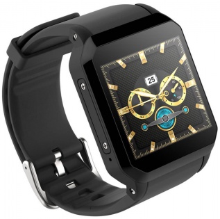 Умные часы King Wear KW06 на Android 5.1 с поддержкой 3G (Черный)