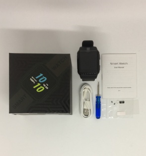 Умные часы King Wear KW06 на Android 5.1 с поддержкой 3G (Черный)