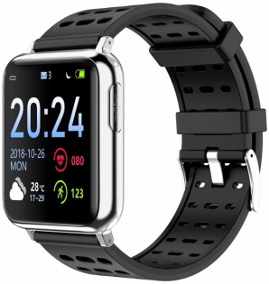 Умные часы Lemfo V5 с измерением давления и ЭКГ (Серебристый)
