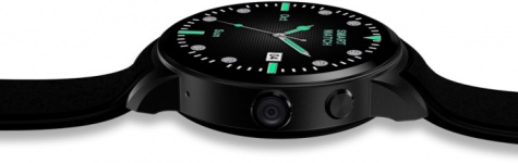 Умные часы Lemfo X200 с сенсорным Amoled экраном (Черный)