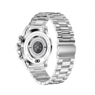 Умные часы Linwear LW09 Metal c измерением кислорода в крови (Серебристый)