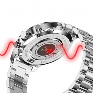 Умные часы Linwear LW09 Metal c измерением кислорода в крови (Серебристый)