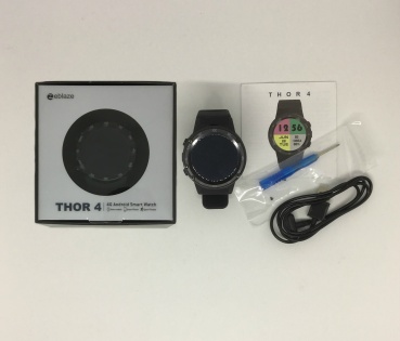 Умные часы Zeblaze Thor 4 на Android 7.0 с поддержкой 4G (Черный)