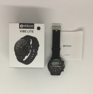 Умные часы Zeblaze Vibe Lite с высокой автономностью (Черный)