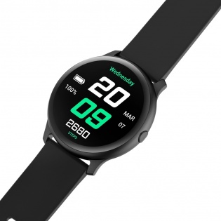 Умные смарт часы King Wear KW13 с AMOLED дисплеем и влагозащитой IP68 (Черный)