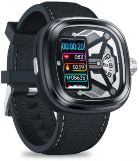 Умные смарт часы Zeblaze Hybrid 2 с измерением давления (Черный)
