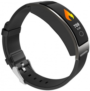 Умный фитнес-браслет Finow CK11S Plus с тонометром (Черный)