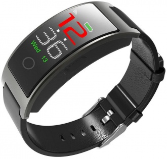 Умный фитнес-браслет Finow CK11S Plus с тонометром (Черный)