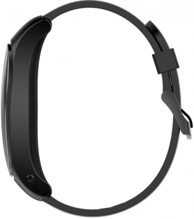 Умный фитнес-браслет и bluetooth гарнитура King Wear KR04 (Черный)